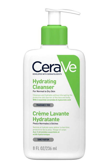 CeraVe Hydrating Cleanser for Normal to Dry Skin 236ml