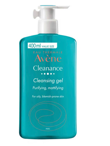 Avène Cleanance Cleansing Gel Cleanser for Blemish-Prone Skin 400ml