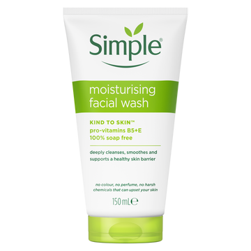SIMPLE Kind to Skin Moisturising Facial Wash 150ml