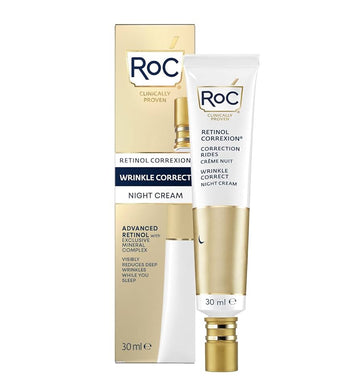 RoC Retinol Correxion Wrinkle Correct Night Cream for Smoother Skin & Reduced Wrinkles 30ml