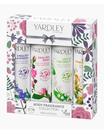 Yardley body fragrance collection gift set
