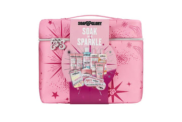 Soap & Glory Soak In The Sparkle 9 Piece Full-Size STAR GIFT