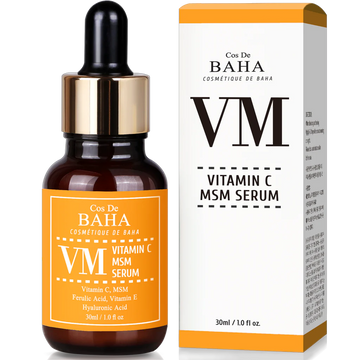Cos De BAHA Vitamin C Facial Serum with MSM 30ml