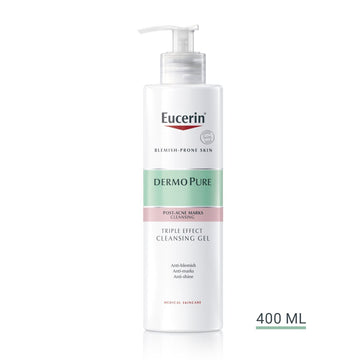 EUCERIN DermoPure Triple Effect Cleansing Gel 400ml