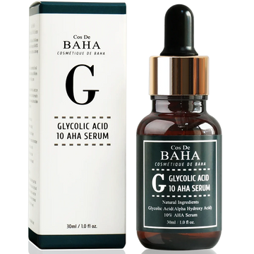 Cos De BAHA Glycolic Acid 10% Peel Serum 30ml