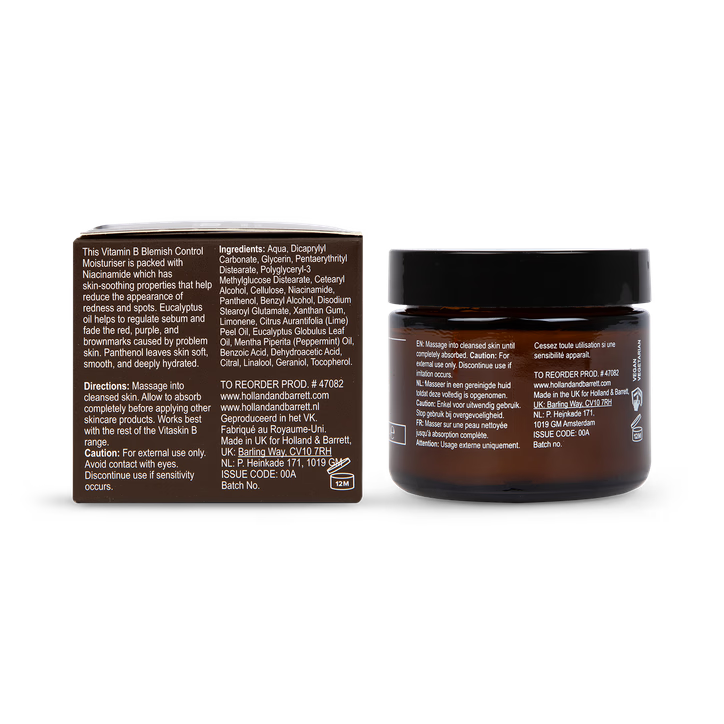 VitaSkin Vitamin B Blemish Control Moisturiser 60ml
