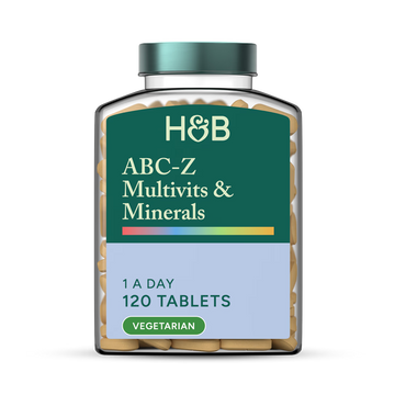 Holland & Barrett ABC to Z Multivitamins & Minerals 120 Tablets