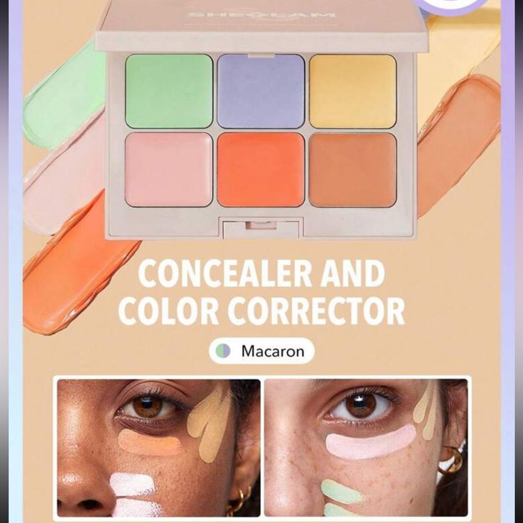 SHEGLAM Multi-Fix Concealer And Color Corrector-Macaron