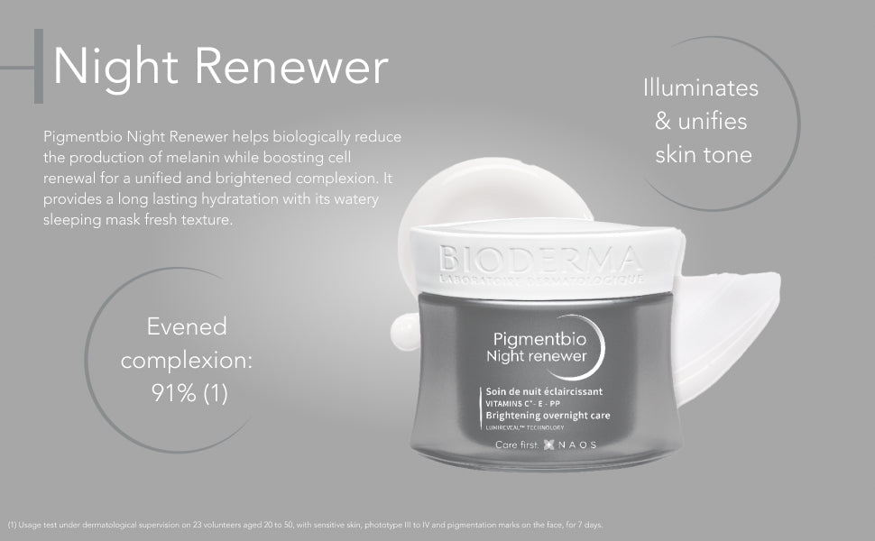 Bioderma Pigmentbio Brightening Night Face Cream Anti-Dark Spot 50ML offer Bioderma Pigmentbio Brightening Night Face Cream Anti-Dark Spot 50ML