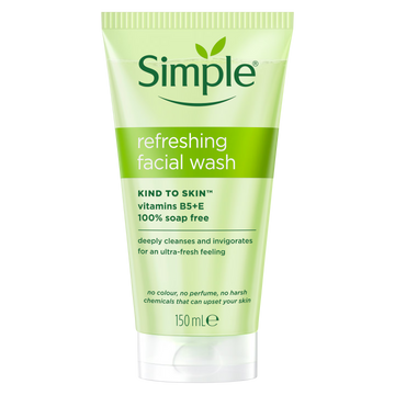 Simple Kind to Skin Refreshing Facial Wash Gel 150 ml