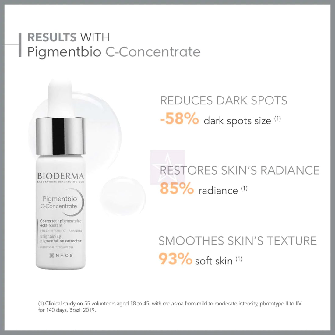 Bioderma Pigmentbio brightening Vitamin C face serum anti-dark spot 15ML offer Bioderma Pigmentbio brightening Vitamin C face serum anti-dark spot 15ML