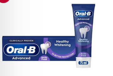 Oral-B Advanced Healthy Whitening Arctic Fresh Toothpaste 75ml