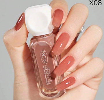 Peelable water based nail polish