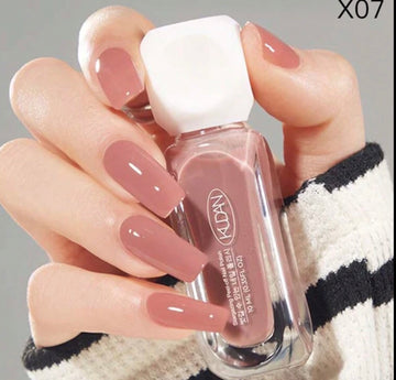 Peelable water based nail polish