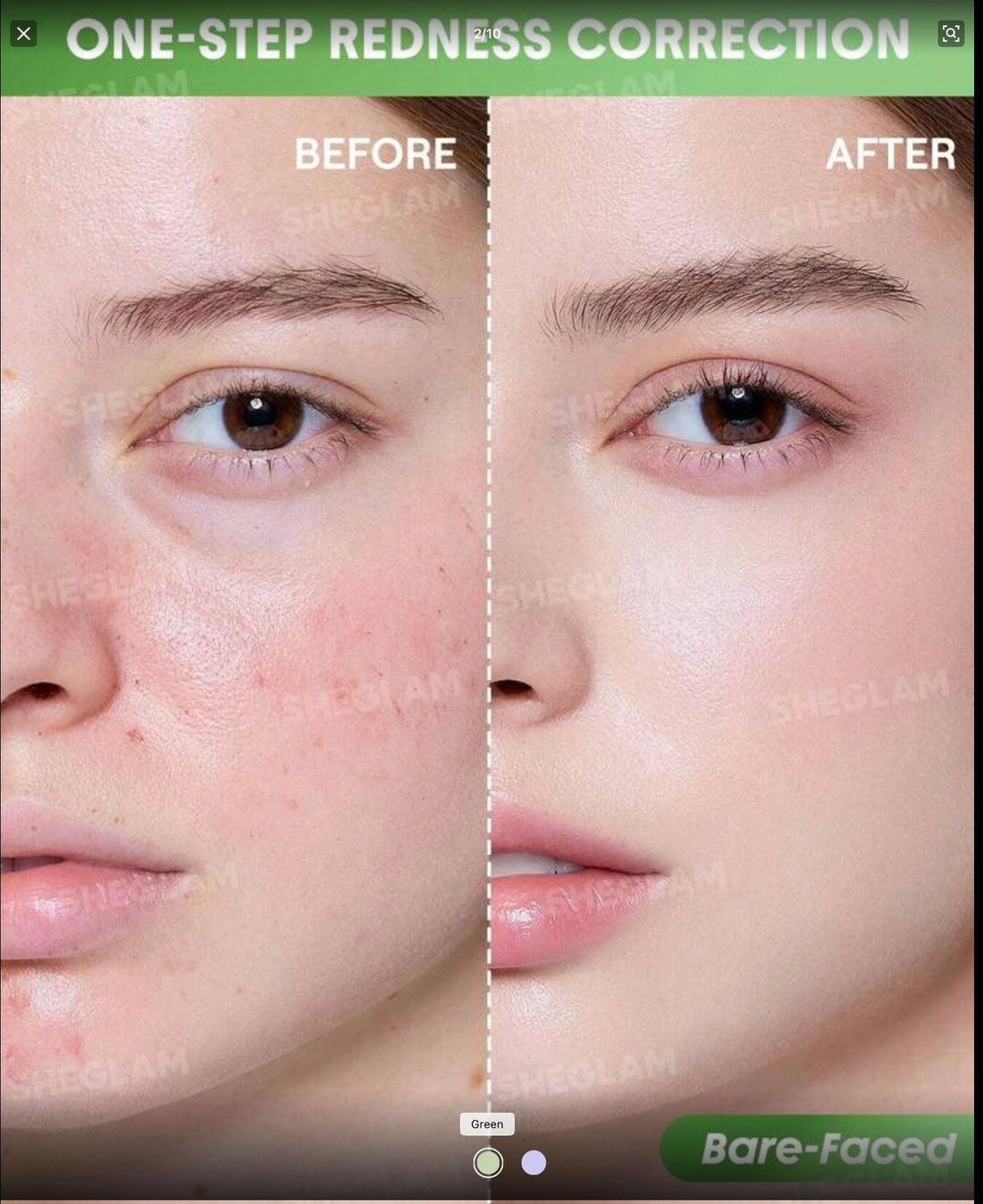 Sheglam color correcting primer
