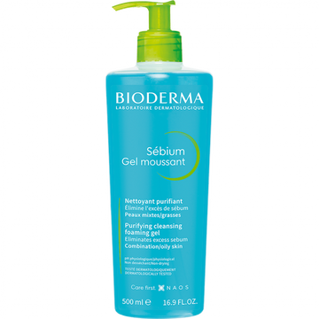 Bioderma Sebium Foaming Gel 500ml