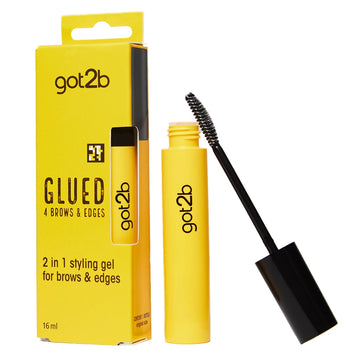 Got2b GLUED 4 BROWS & EDGES 2IN1 STYLING GEL 16ml