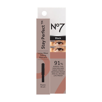 No7 Stay Perfect Long-Wear Tubing Mascara in Black