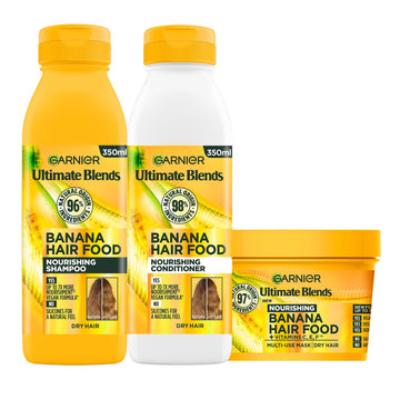 Garnier Hair Food Nourish & Smooth Banana Bundle