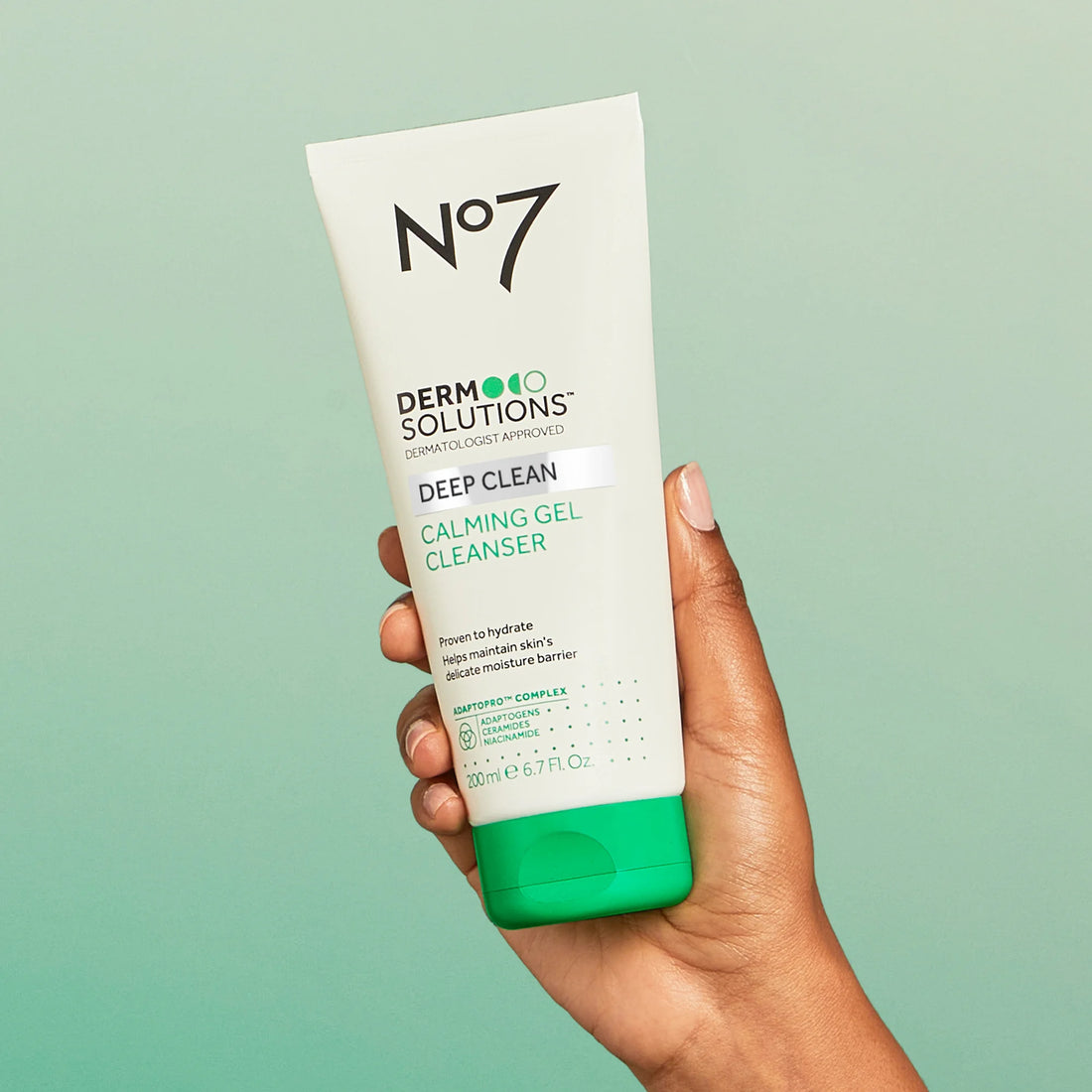 No7 Derm Solutions Calming Gel Cleanser Suitable for Sensitive Skin 200ml