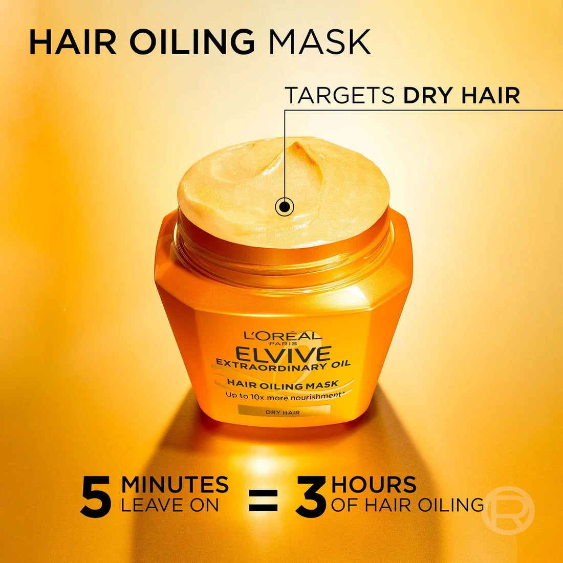 Loreal Paris Elvive Extraordinary Oil Hair Oiling Mask For Very Dry Hair 300ml