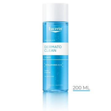 Eucerin DermatoCLEAN Face Cleansing Toner with Hyaluronic Acid, 200ml