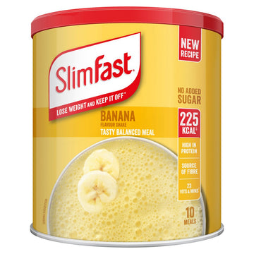 SlimFast Banana Flavour Shake 365g