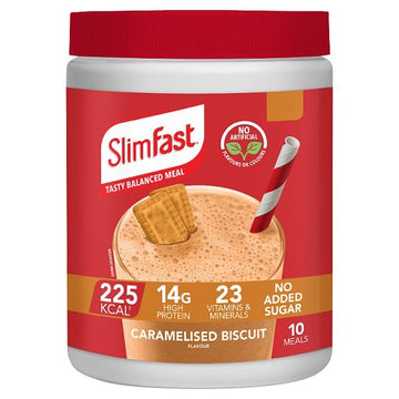 Slimfast Caramelised Biscuit Flavour Shake - 365G