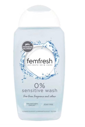 Femfresh 0% Sensitive Intimate Wash - 250 ml