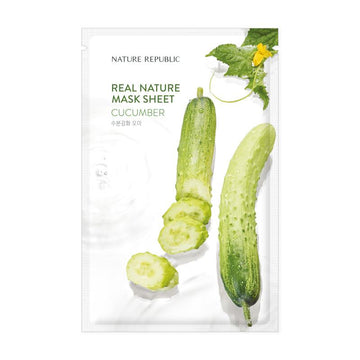 Real Nature Mask Sheet Cucumber