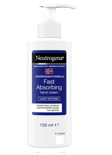Neutrogena Norwegian Formula Fast Absorbing Hand Cream Light Texture 150ml