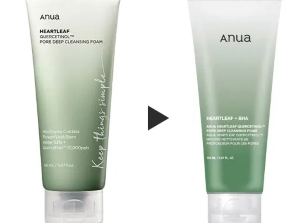 ANUA Heartleaf Quercetinol Pore Deep Cleansing Foam 150ml