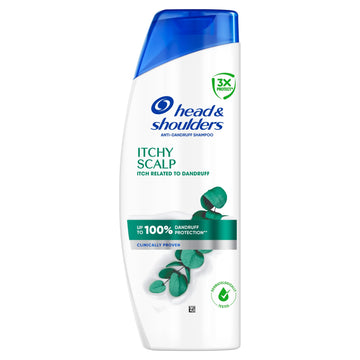 Head & Shoulders Itchy Scalp Anti Dandruff Shampoo 400ml. For Daily Use