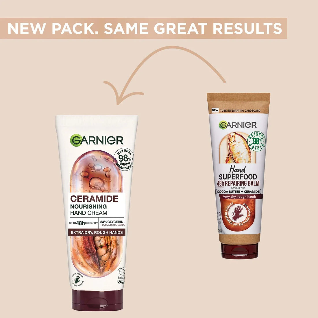 Garnier Hand Superfood Cocoa & Ceramide 75ml