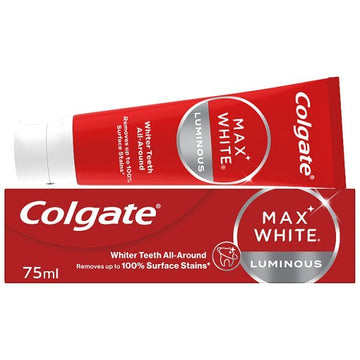 Colgate Max White Luminous Mint Whitening Toothpaste 75ml