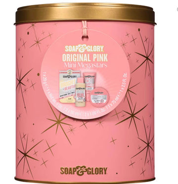 Soap & Glory Original Pink Mini Megastars 4 piece Gift Set