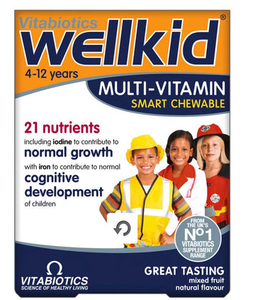 Vitabiotics WellKid Multi-Vitamin Smart Chewable 30 Tablets