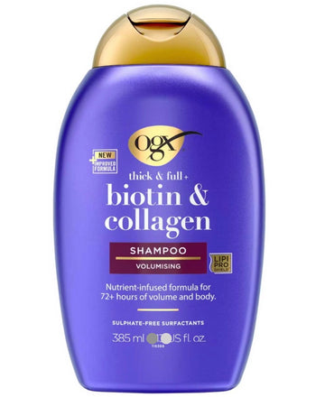 OGX Thick & Full+ Biotin & Collagen pH Balanced Shampoo 385ml