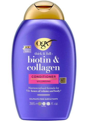OGX Thick & Full+ Biotin & Collagen pH Balanced Conditioner 385ml