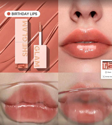 sheglam take a hint lip tint Birthday lips
