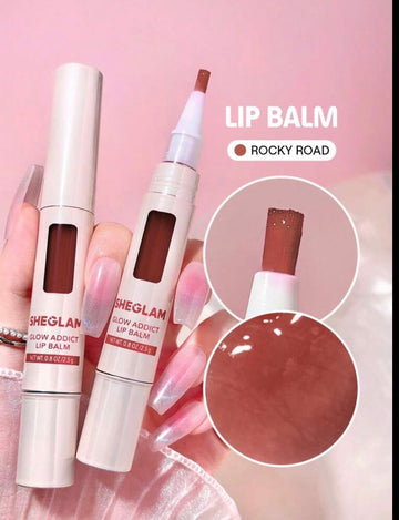 Sheglam glow addict lip balm Rocky rode