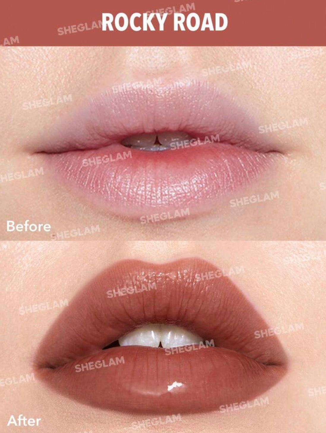 Sheglam glow addict lip balm Rocky rode