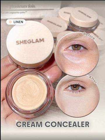 sheglam rapid retouch cream concealer Linen