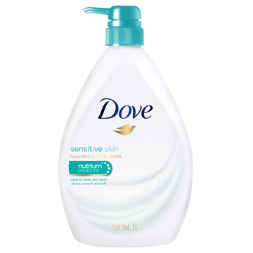 Dove Sensitive Skin Body Wash 1L