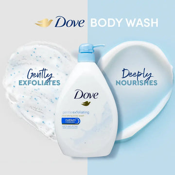 Dove, Gentle exfoliating body wash - 500 ml