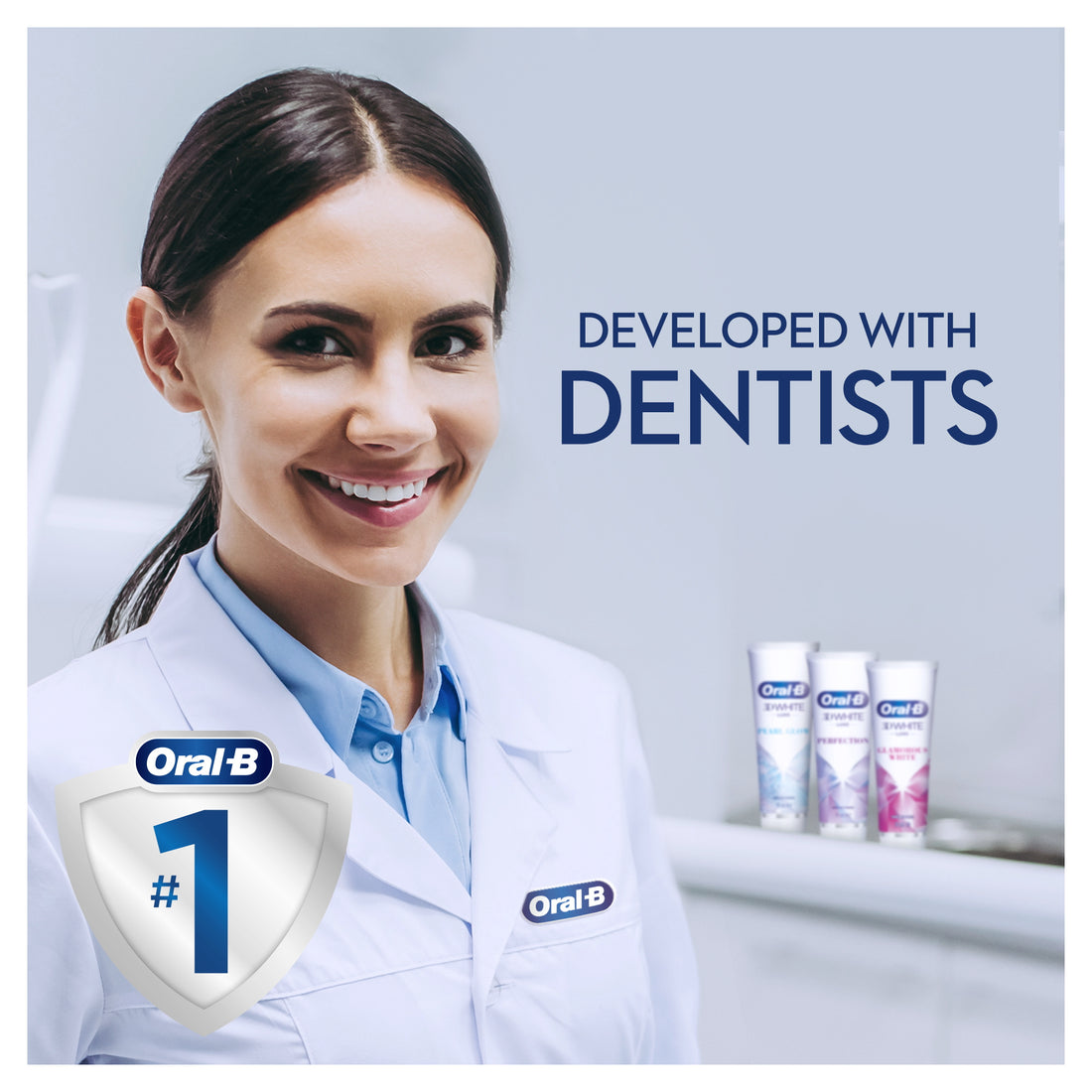 Oral-B 3D White Luxe Glamorous White Toothpaste 75ml