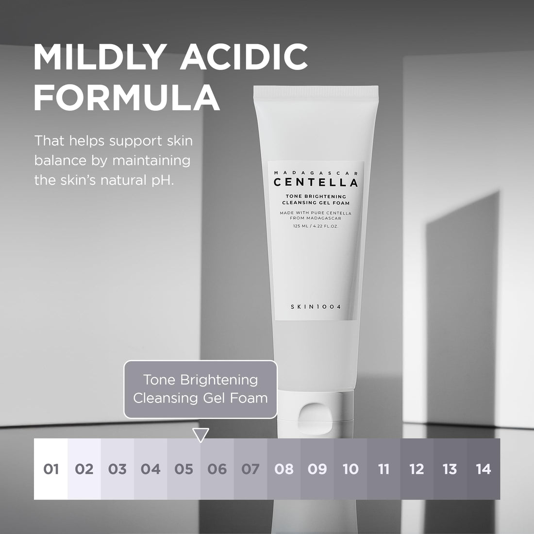 Skin 1004 Tone Brightening Cleansing Gel Foam