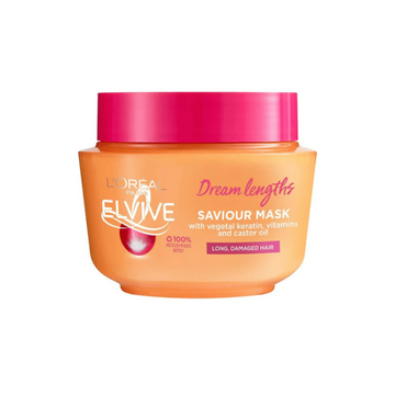 Image of L'Oréal Paris Elvive Dream Lengths Hair Saviour Mask, For Long Damaged Hair, 300ml offer L'Oréal Paris Elvive Dream Lengths Hair Saviour Mask, For Long Damaged Hair, 300ml