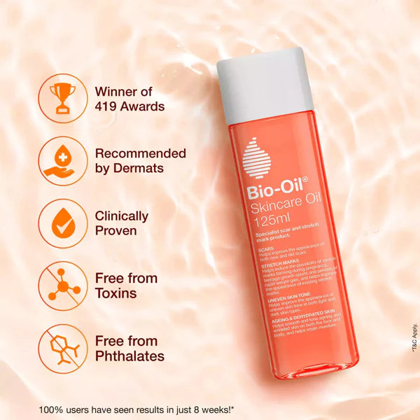 Bio-Oil Body Skincare Oil 125ml For Stretch Marks & Scars