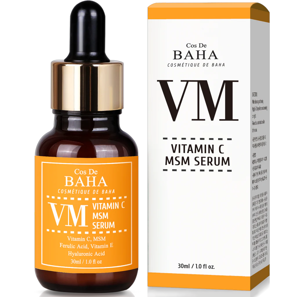 Cos De BAHA Vitamin C Facial Serum with MSM 30ml
